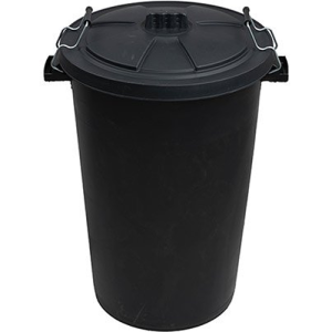 85 Lt Black Dust Bins Strong