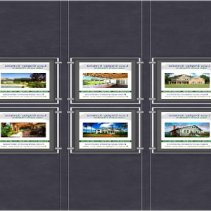 Estate Agents Window Display